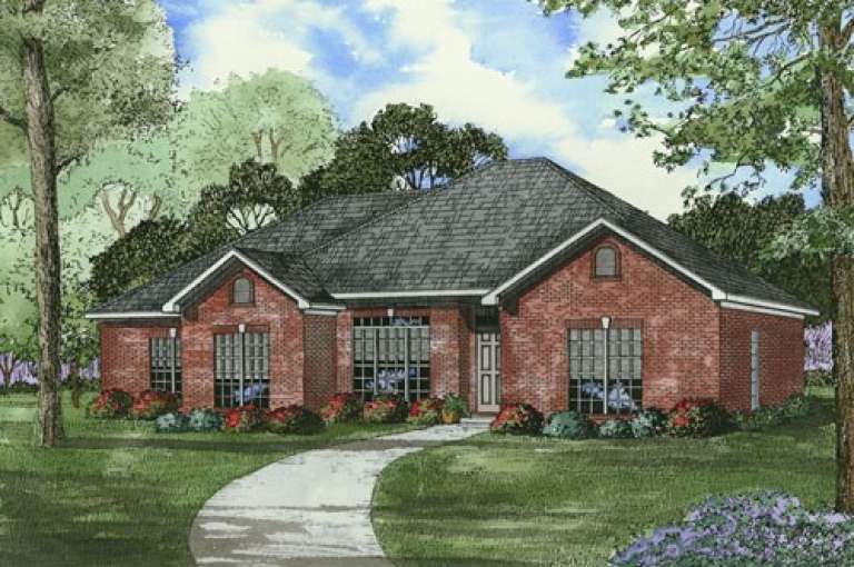 House Plan House Plan #5210 Front Elevation