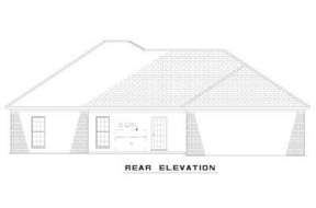 Traditional House Plan #110-00368 Elevation Photo