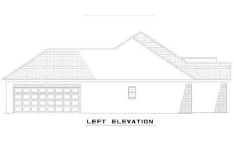 Traditional House Plan #110-00368 Elevation Photo
