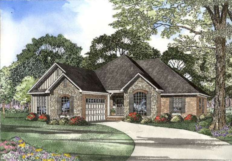 House Plan House Plan #5216 Front Elevation