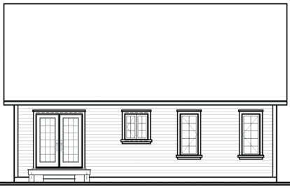 Bungalow House Plan #034-00115 Elevation Photo
