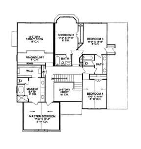 Floorplan 2 for House Plan #402-00991