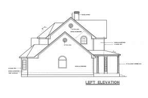 Farmhouse House Plan #402-00993 Elevation Photo