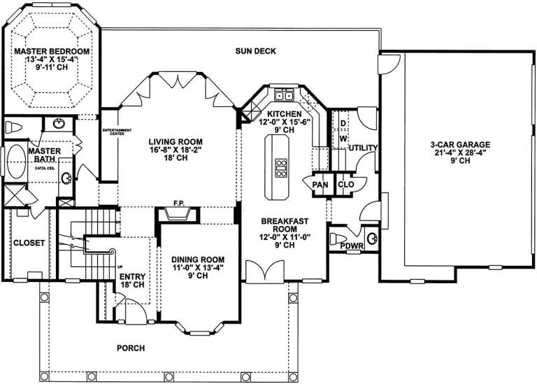 House Plan House Plan #5225 Drawing 1