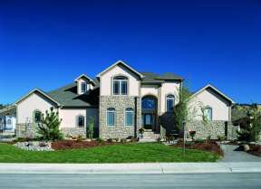 French Country House Plan #402-00997 Elevation Photo