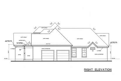 Country House Plan #402-00998 Elevation Photo