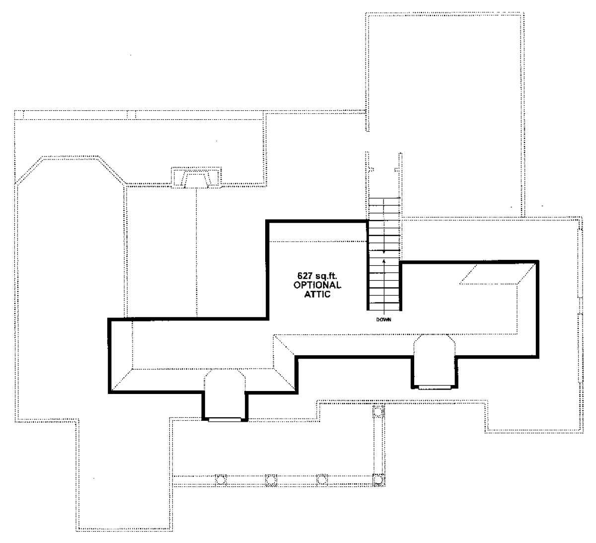 Floorplan 2 for House Plan #402-00998
