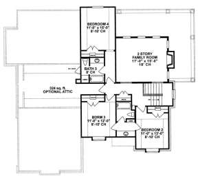 Floorplan 2 for House Plan #402-01001