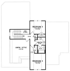 Floorplan 2 for House Plan #402-01002