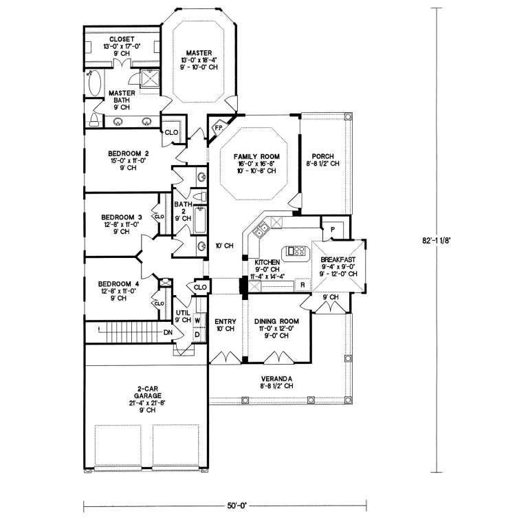 House Plan House Plan #5244 Drawing 1