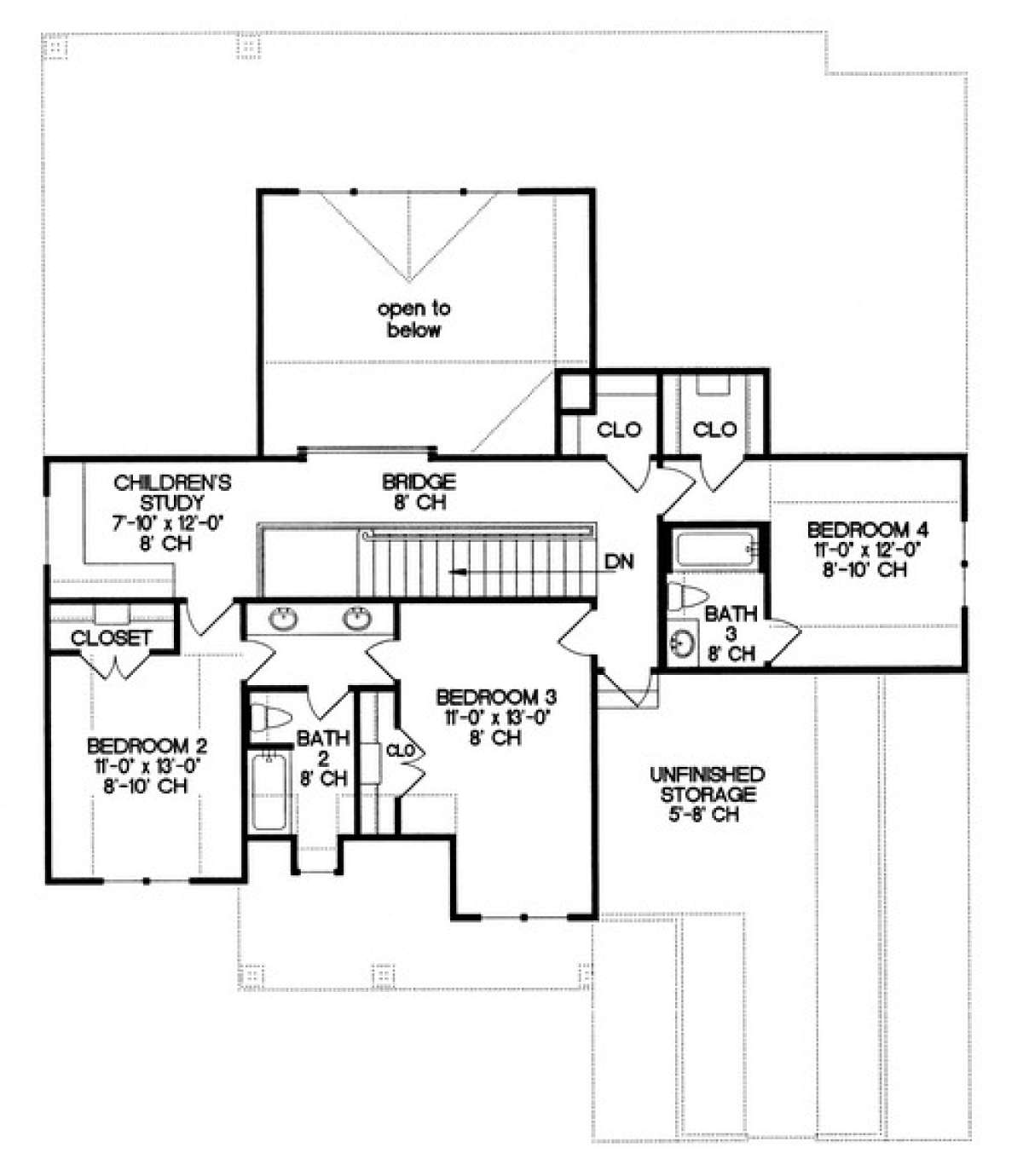 Floorplan 2 for House Plan #402-01021