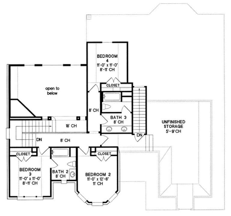 House Plan House Plan #5255 Drawing 2