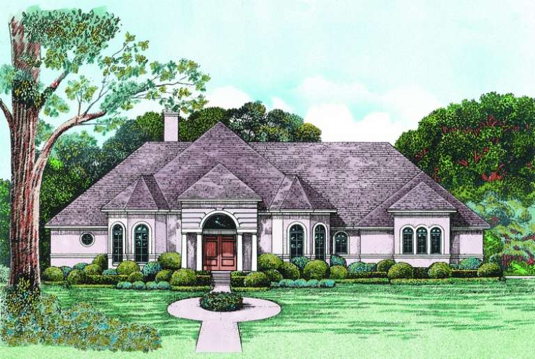 House Plan House Plan #5258 Front Elevation