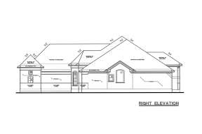 Ranch House Plan #402-01027 Elevation Photo