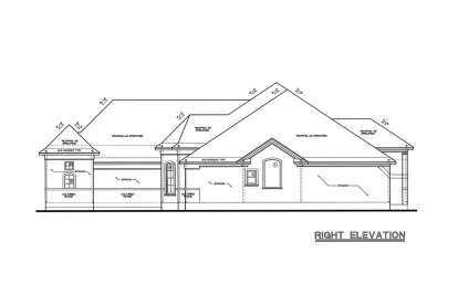 Ranch House Plan #402-01027 Elevation Photo