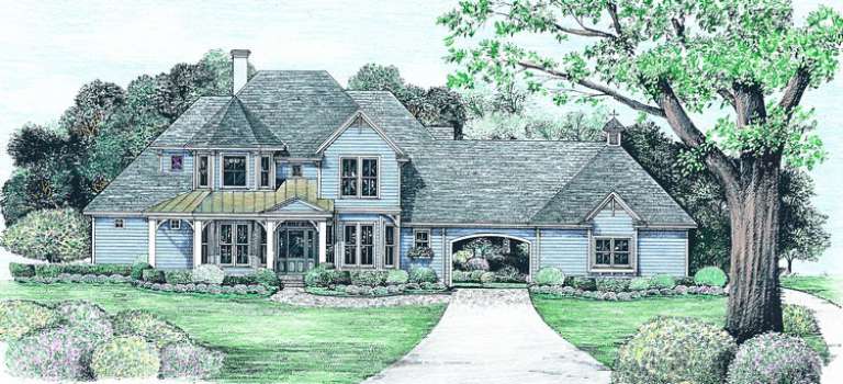 House Plan House Plan #5264 Front Elevation
