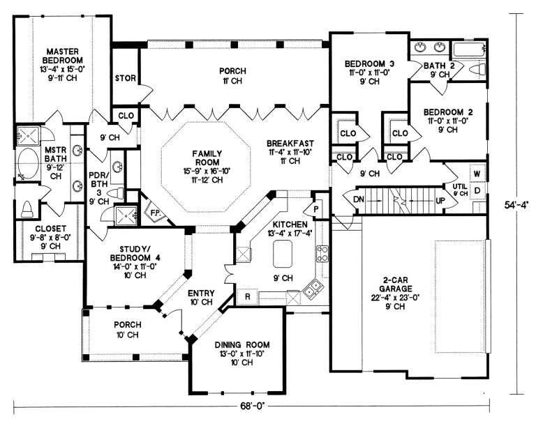 House Plan House Plan #5265 Drawing 1