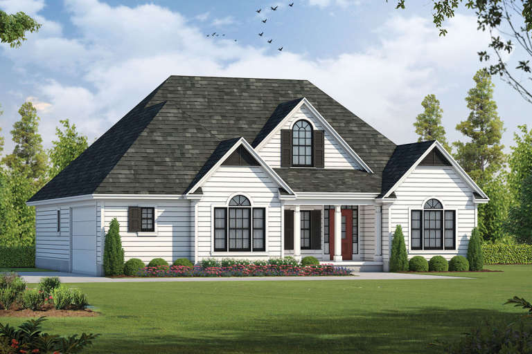 House Plan House Plan #5268 Front Elevation 