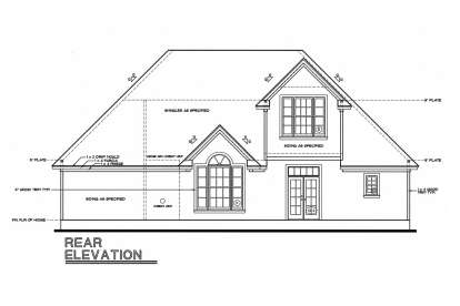 Country House Plan #402-01036 Elevation Photo