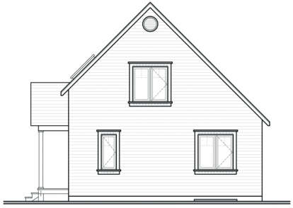Country House Plan #034-00120 Elevation Photo