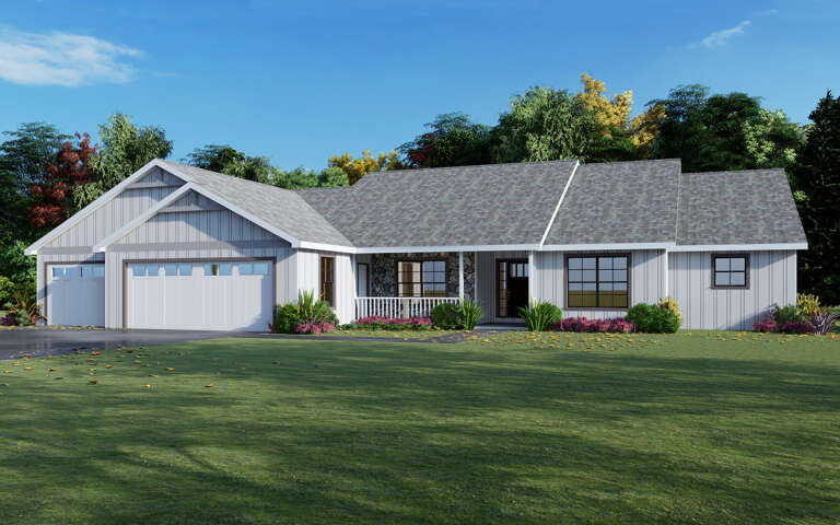 Traditional House Plan #849-00002 Elevation Photo