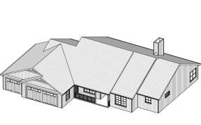 Traditional House Plan #849-00002 Elevation Photo