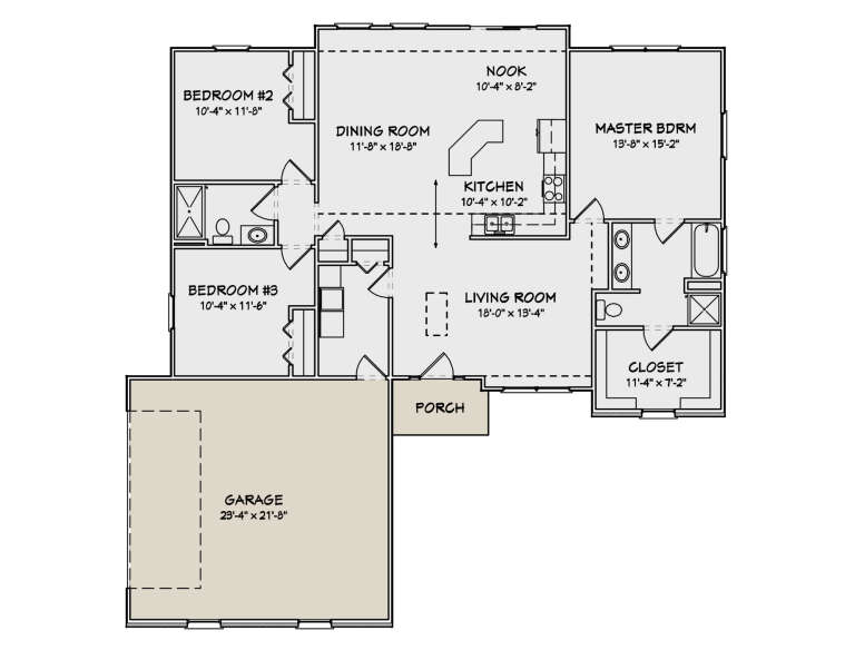 House Plan House Plan #5275 Drawing 1