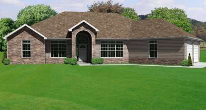 2 Bed, 2 Bath, 2012 Square Foot House Plan - #849-00005