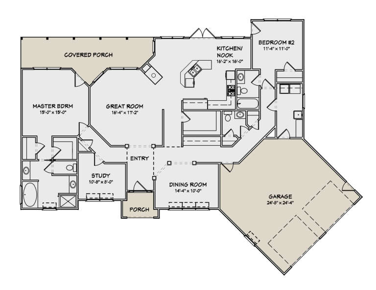 House Plan House Plan #5276 Drawing 1