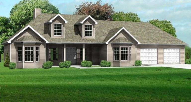 House Plan House Plan #5277 Front Elevation