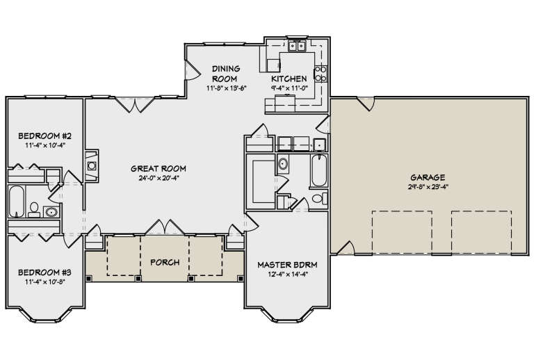 House Plan House Plan #5277 Drawing 1