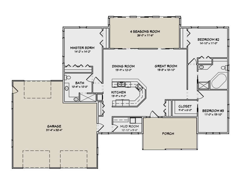 House Plan House Plan #5278 Drawing 1