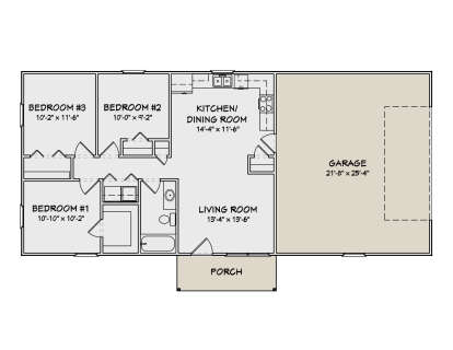 Main Floor  for House Plan #849-00008