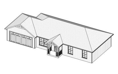 Country House Plan #849-00010 Elevation Photo