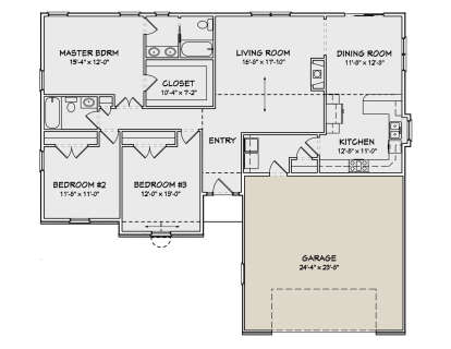 Main Floor  for House Plan #849-00012