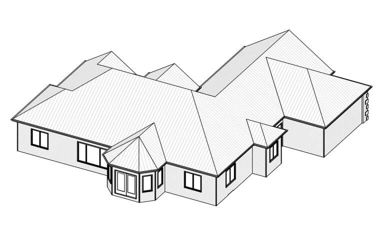 European House Plan #849-00013 Elevation Photo