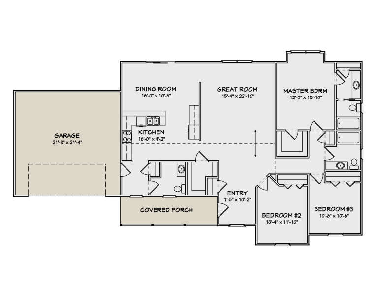 House Plan House Plan #5285 Drawing 1