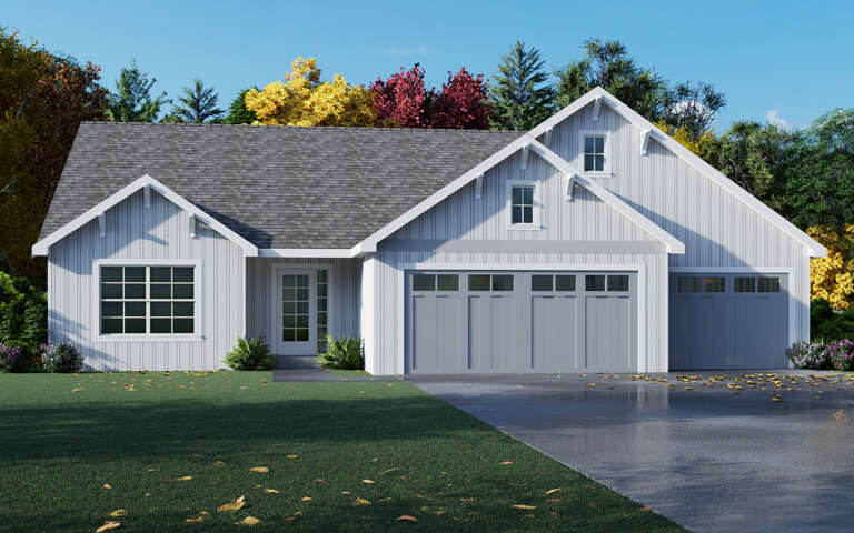 House Plan House Plan #5287 Front Elevation