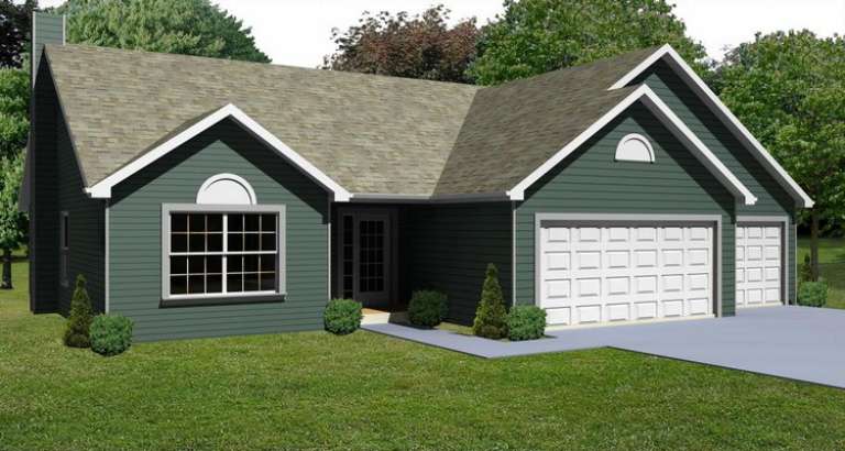 House Plan House Plan #5287 Front Elevation