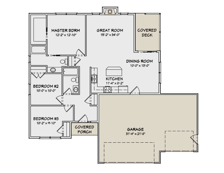 House Plan House Plan #5287 Drawing 1