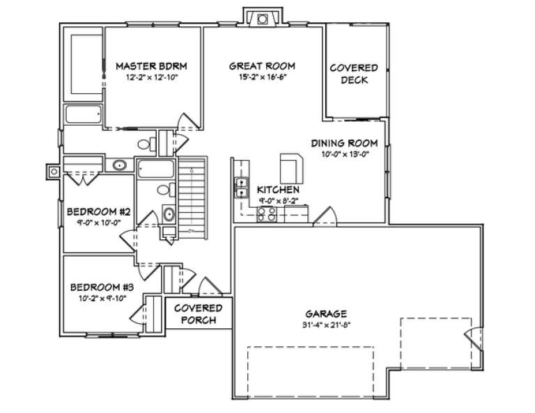 House Plan House Plan #5287 Drawing 1
