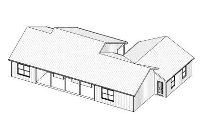 Modern Farmhouse House Plan #849-00017 Elevation Photo