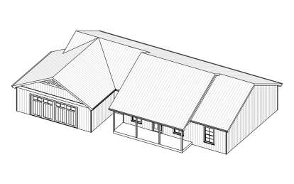 Modern Farmhouse House Plan #849-00017 Elevation Photo