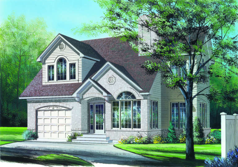 House Plan House Plan #529 Front Elevation