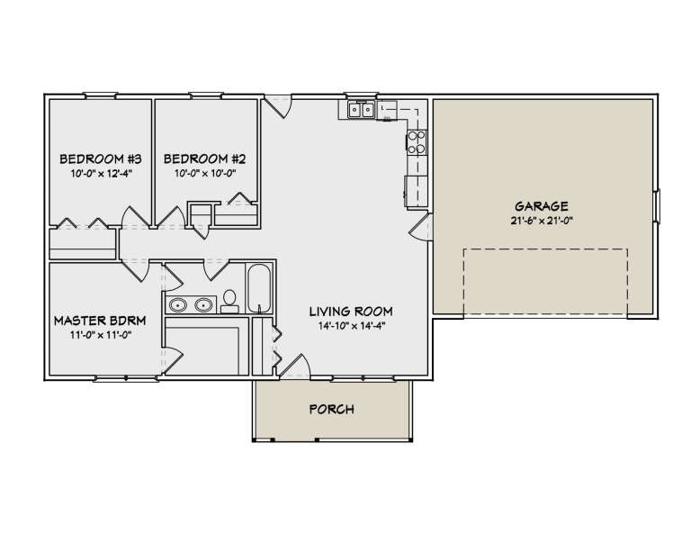 House Plan House Plan #5291 Drawing 1