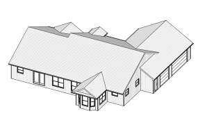 Country House Plan #849-00023 Elevation Photo