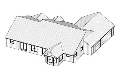 Country House Plan #849-00023 Elevation Photo