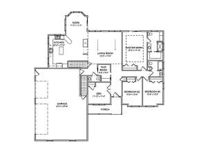 Floorplan 1 for House Plan #849-00023