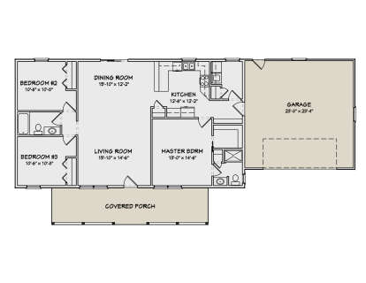 Main Floor  for House Plan #849-00024