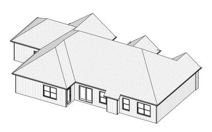 European House Plan #849-00025 Elevation Photo